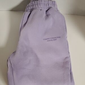 Pastel Lilac Comfrt Collection Joggers - Women
